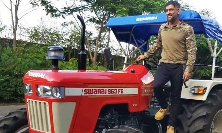 কৃষিতে ধোনি!