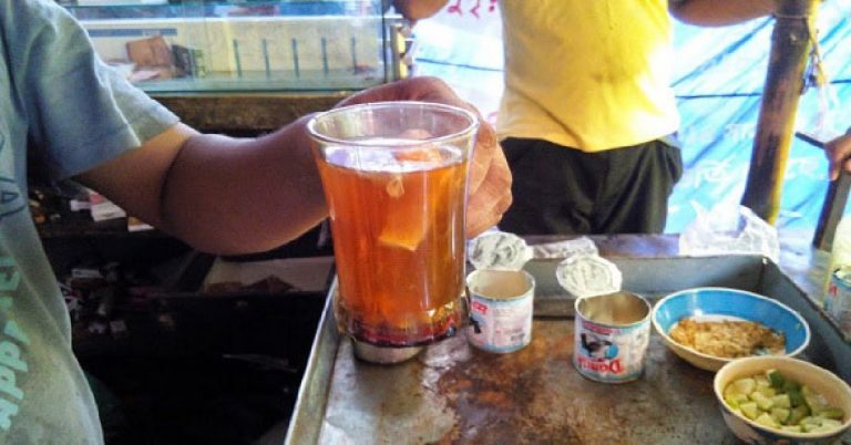 tea stall, corona patient