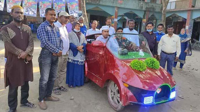 শব্দ ও ধোঁয়াবিহীন গাড়ি তৈরি করলেন ক্যামিকেল কারখানার শ্রমিক