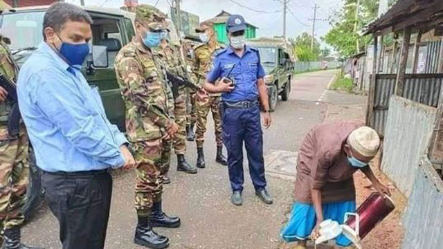 কুষ্টিয়ায় সরকারী বিধিনিষেধ অমান্যকারী ৭৪ জনকে জরিমানা