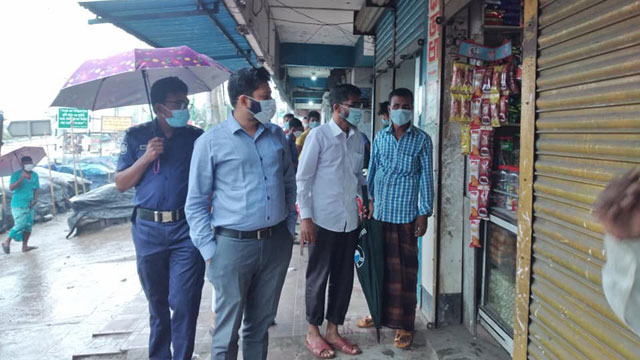 ময়মনসিংহের ত্রিশালে মোবাইল কোর্টে জরিমানা