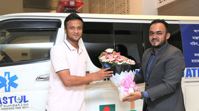 অক্সিজেন পৌঁছে দেবে সাকিব আল হাসান ফাউন্ডেশন