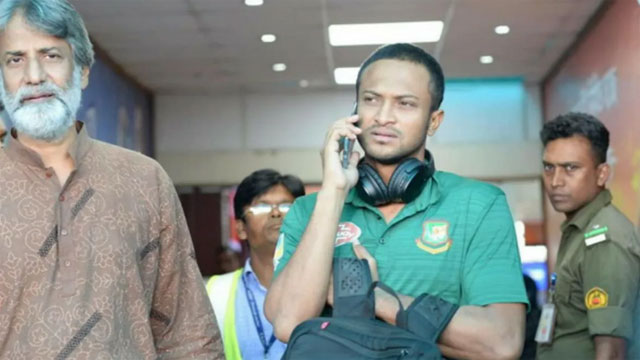 আজ রাতেই সংযুক্ত আরব আমিরাতে যাচ্ছেন অলরাউন্ডার সাকিব