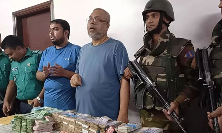 Newshunter24, Former Secretary, Mohammad Amjad Hossain, Joint Forces, Detained,